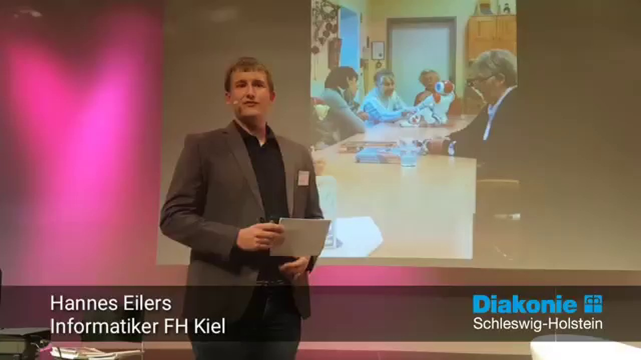 Hannes Eilers zu Robotern in der Pflege